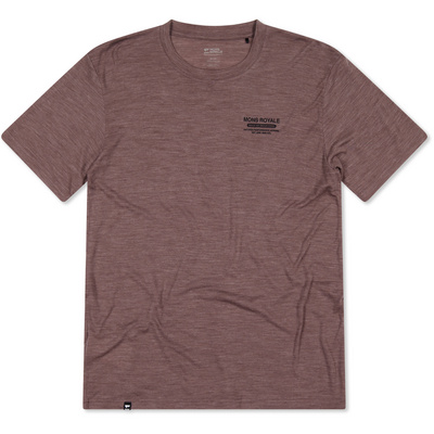 Mons Royale Heren Zephyr Merino Tencel T-shirt