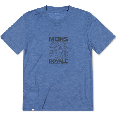 Mons Royale Heren Zephyr Merino Tencel T-shirt