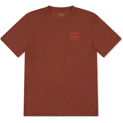 Mons Royale Heren Icon Merino T-shirt