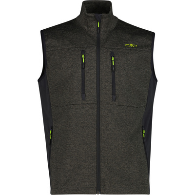 CMP Homme Gilet (taille XXL, Noir)