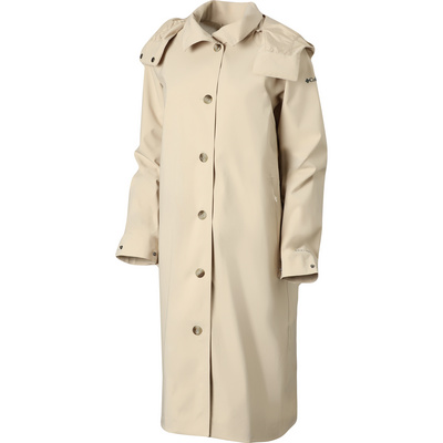 Columbia Femme Manteau AmazeTrench Rain (taille M, Beige)