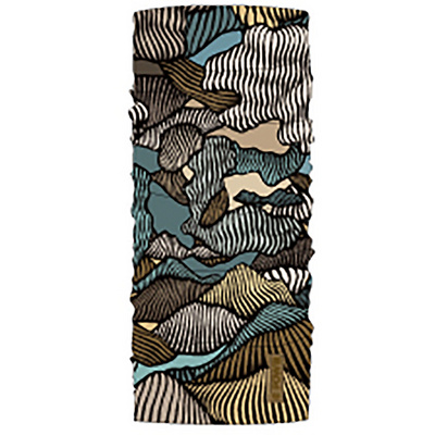 Buff Merino Lw Prints Nekwarmer