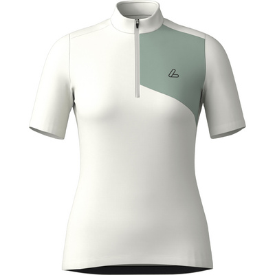 L&ouml;ffler Dames Skys Block Mid Half Zip Shirt