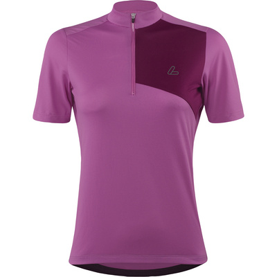 L&ouml;ffler Dames Skys Block Mid Half Zip Shirt