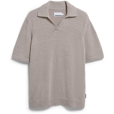 ARMEDANGELS Heren Boucle Knit Polo T-shirt