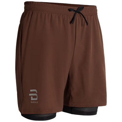 Daehlie Heren Run 2 in 1 Korte broek