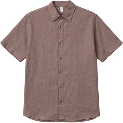 Mazine Heren Shortsleeve Linen Overhemd