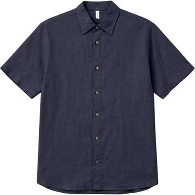 Mazine Heren Shortsleeve Linen Overhemd