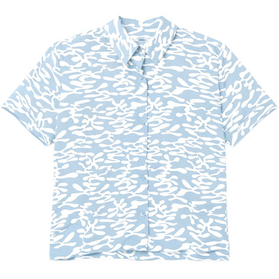Mazine Dames Printed Crinkle Blouse