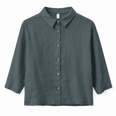 Mazine Dames 3/4 Sleeve Linen Blouse