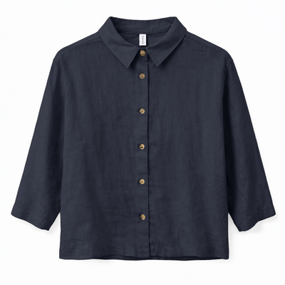 Mazine Dames 3/4 Sleeve Linen Blouse