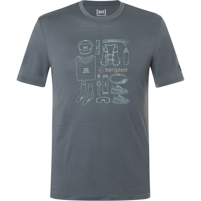 Super.Natural Heren  Vertical Trail T-shirt