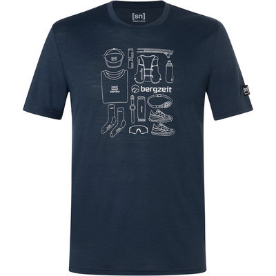 Super.Natural Heren  Vertical Trail T-shirt