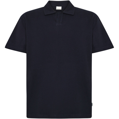 KnowledgeCotton Apparel Heren Loose Boucl&eacute; Polo T-shirt