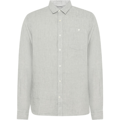 KnowledgeCotton Apparel Heren Linen Overhemd