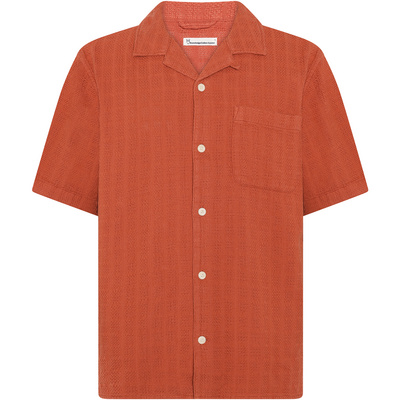 KnowledgeCotton Apparel Heren Structure Overhemd