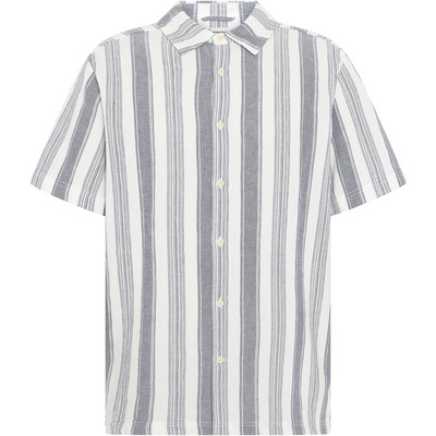 KnowledgeCotton Apparel Heren Stripe Overhemd