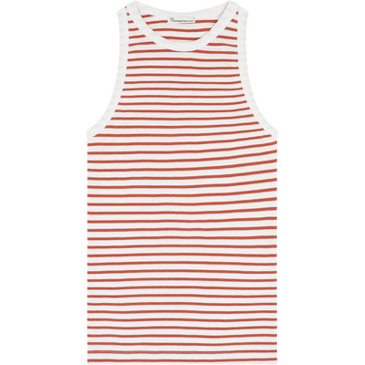 KnowledgeCotton Apparel Dames Racer Rib Top