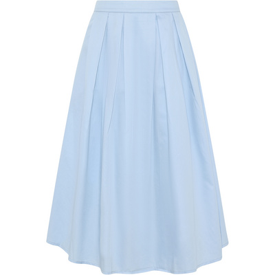 KnowledgeCotton Apparel Dames Pleated Satin Rok