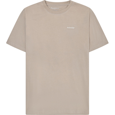 KnowledgeCotton Apparel Heren Back Print T-shirt
