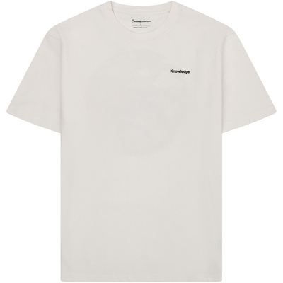 KnowledgeCotton Apparel Heren Back Print T-shirt