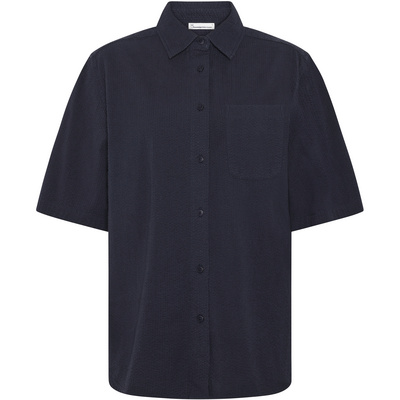 KnowledgeCotton Apparel Dames Seersucker Blouse