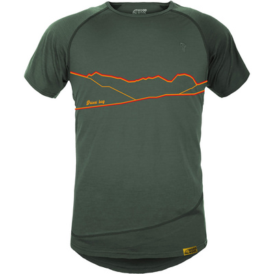 Gr&uuml;ezi Bag Heren Mr. McCoy Hometown WoodWool T-shirt