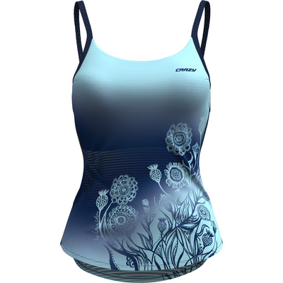 CRAZY Dames Shiny Top