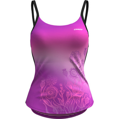CRAZY Dames Shiny Top