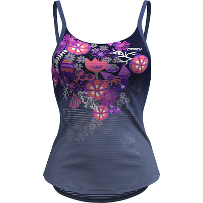 CRAZY Dames Shiny Top