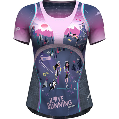 CRAZY Dames Voltage T-shirt