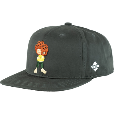 Bavarian Caps Grantler Klub: Pumuckl Snapback Pet (Maat ONE SIZE, Zwart)