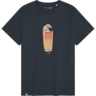 Bavarian Caps Heren Bierwelle T-shirt