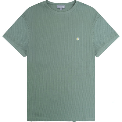 Bavarian Caps Heren Edelwei&szlig; Feinstrick T-shirt