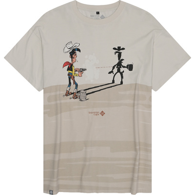 Bavarian Caps Heren Lucky Luke: Schatten T-shirt