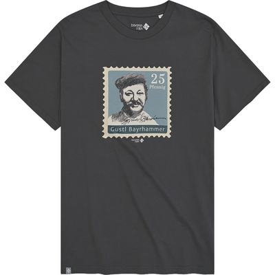 Bavarian Caps Heren Gustl Briefmarke T-shirt