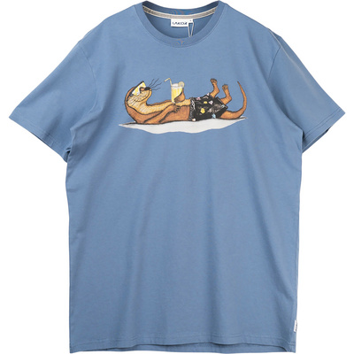 Lakor Heren An Otter Vacation T-shirt