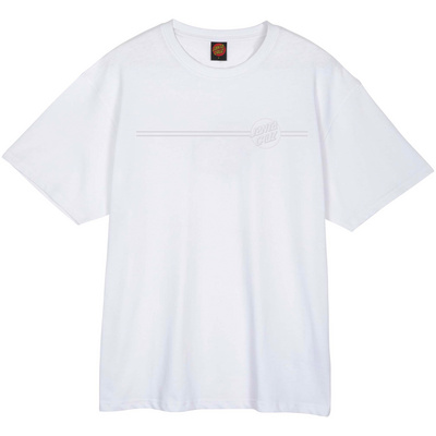 Santa Cruz Heren Tonal Opus Dot Stripe T-shirt