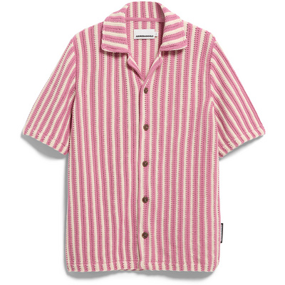 ARMEDANGELS Heren Striped Knit Cardigan Jas