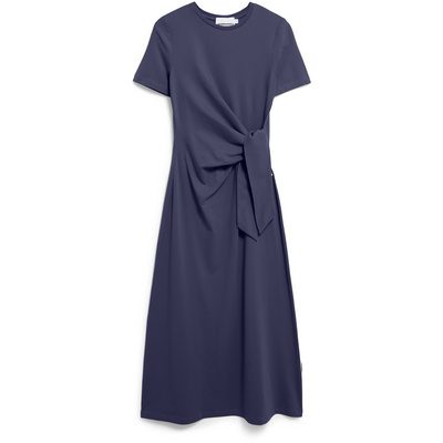 Armedangels Femme Robe Jeltaa Jersey (taille XS, Bleu)