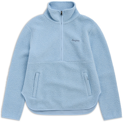 Bergans Dames Myken Merino Pile Half Zip Trui