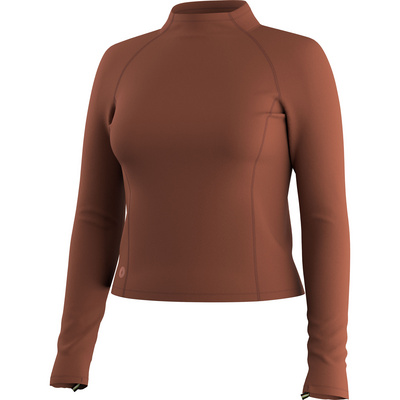 SmartWool Dames Active Merino Movement Mock Neck Longsleeve