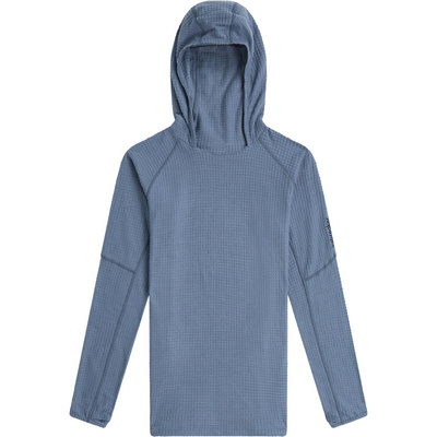 Icebreaker Dames Merino 400 RealFleece Grid Blackridge Hoodie