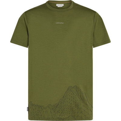 Icebreaker Heren Merino 150 Tech Lite 3D Mapping T-shirt
