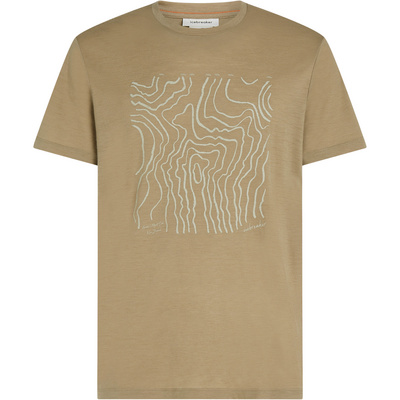 Icebreaker Heren Merino 150 Tech Lite Great Heights T-shirt