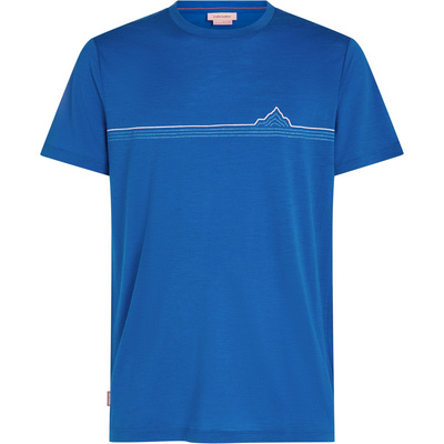 Icebreaker Heren Merino 150 Tech Lite Range Stripes T-shirt