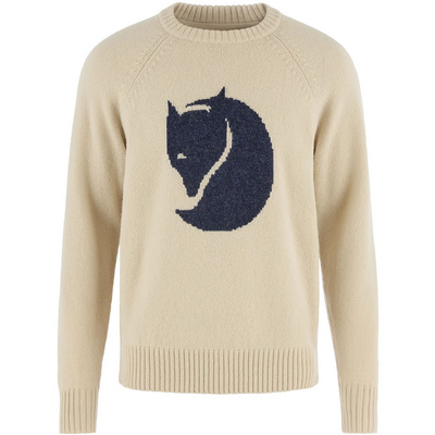 Fj&auml;llr&auml;ven Heren  Logo Knit Trui