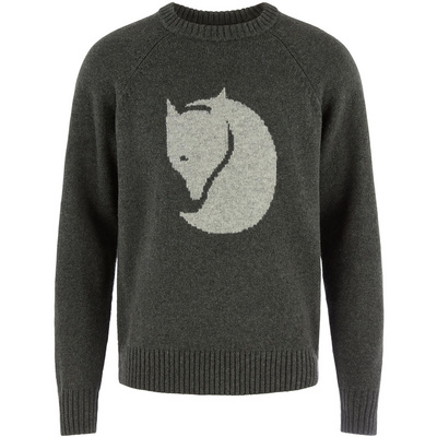 Fj&auml;llr&auml;ven Heren  Logo Knit Trui