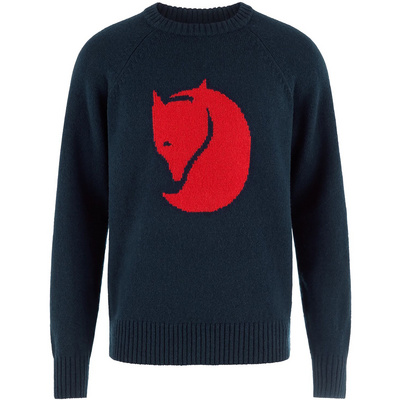 Fj&auml;llr&auml;ven Heren  Logo Knit Trui