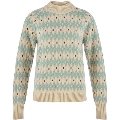 Fj&auml;llr&auml;ven Dames &Ouml;vik Jacquard Knit Trui